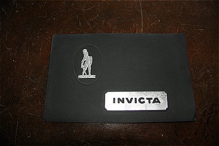 1933 INVICTA CARS BROCHURE - click to enlarge